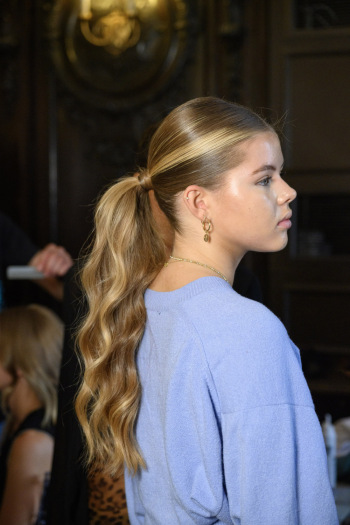 Back stage at Josh Birch Jones, London Fashion Week 2023 with L'Oreal and Neville Hair and Beauty