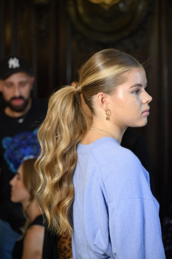 Back stage at Josh Birch Jones, London Fashion Week 2023 with L'Oreal and Neville Hair and Beauty