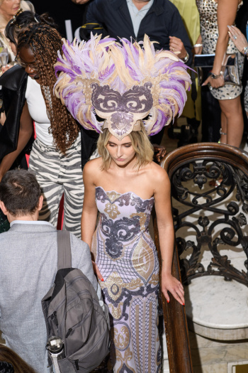 Back stage at Josh Birch Jones, London Fashion Week 2023 with L'Oreal and Neville Hair and Beauty