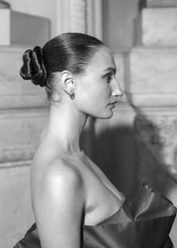 Back stage at Josh Birch Jones, London Fashion Week 2023 with L'Oreal and Neville Hair and Beauty
