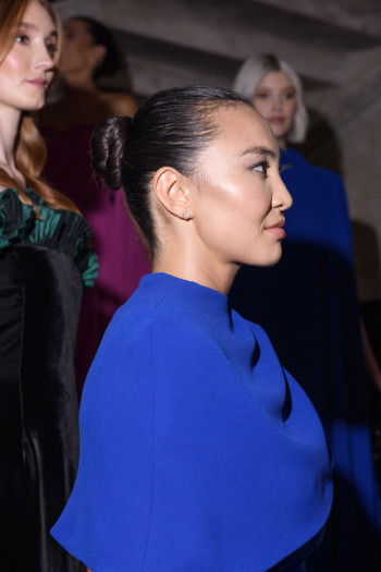 Back stage at Josh Birch Jones, London Fashion Week 2023 with L'Oreal and Neville Hair and Beauty