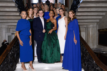 Back stage at Josh Birch Jones, London Fashion Week 2023 with L'Oreal and Neville Hair and Beauty
