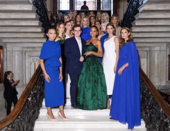 Back stage at Josh Birch Jones, London Fashion Week 2023 with L'Oreal and Neville Hair and Beauty