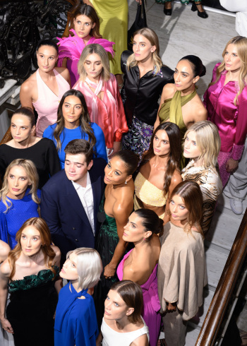 Back stage at Josh Birch Jones, London Fashion Week 2023 with L'Oreal and Neville Hair and Beauty